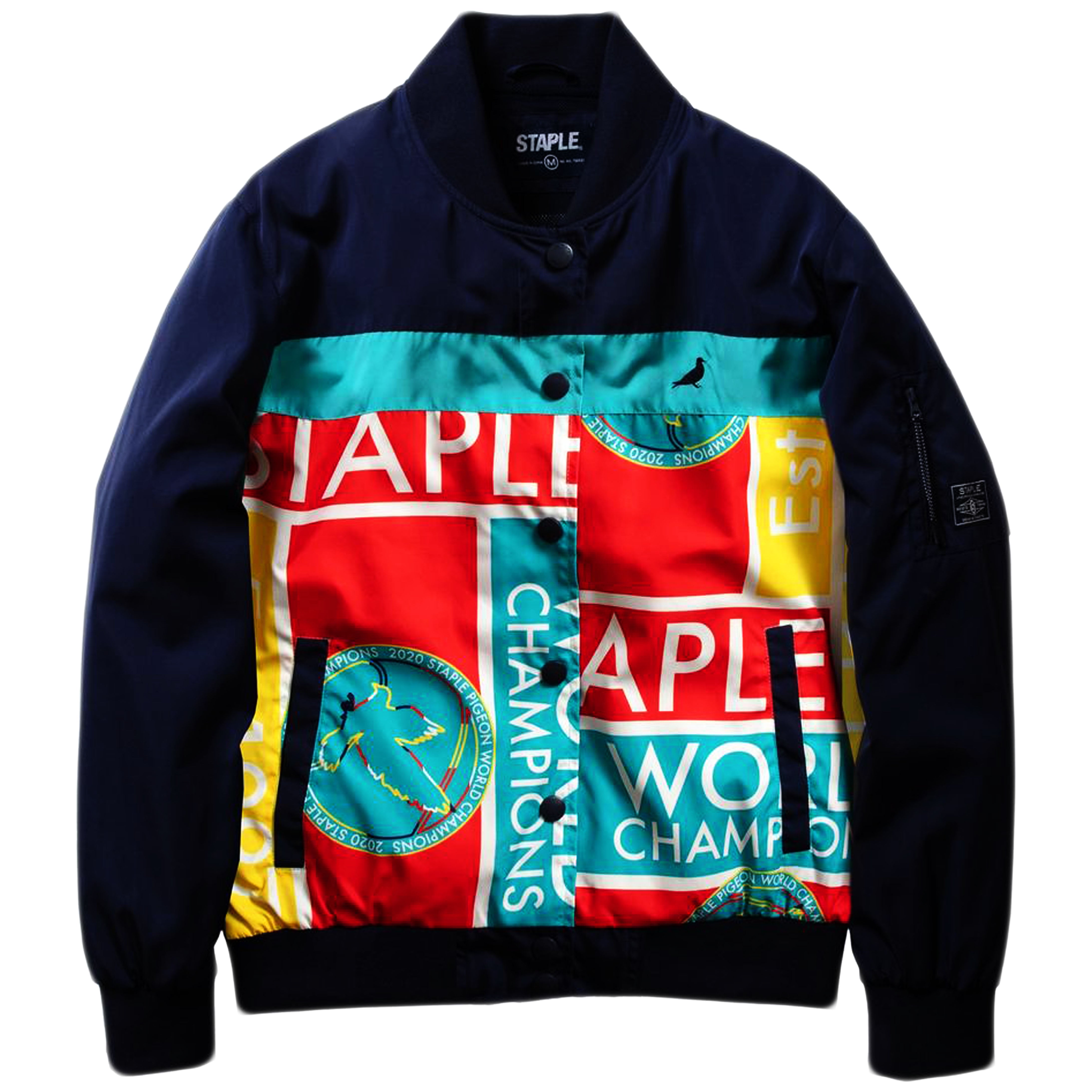 Staple - Colorblock Bomber Jacket