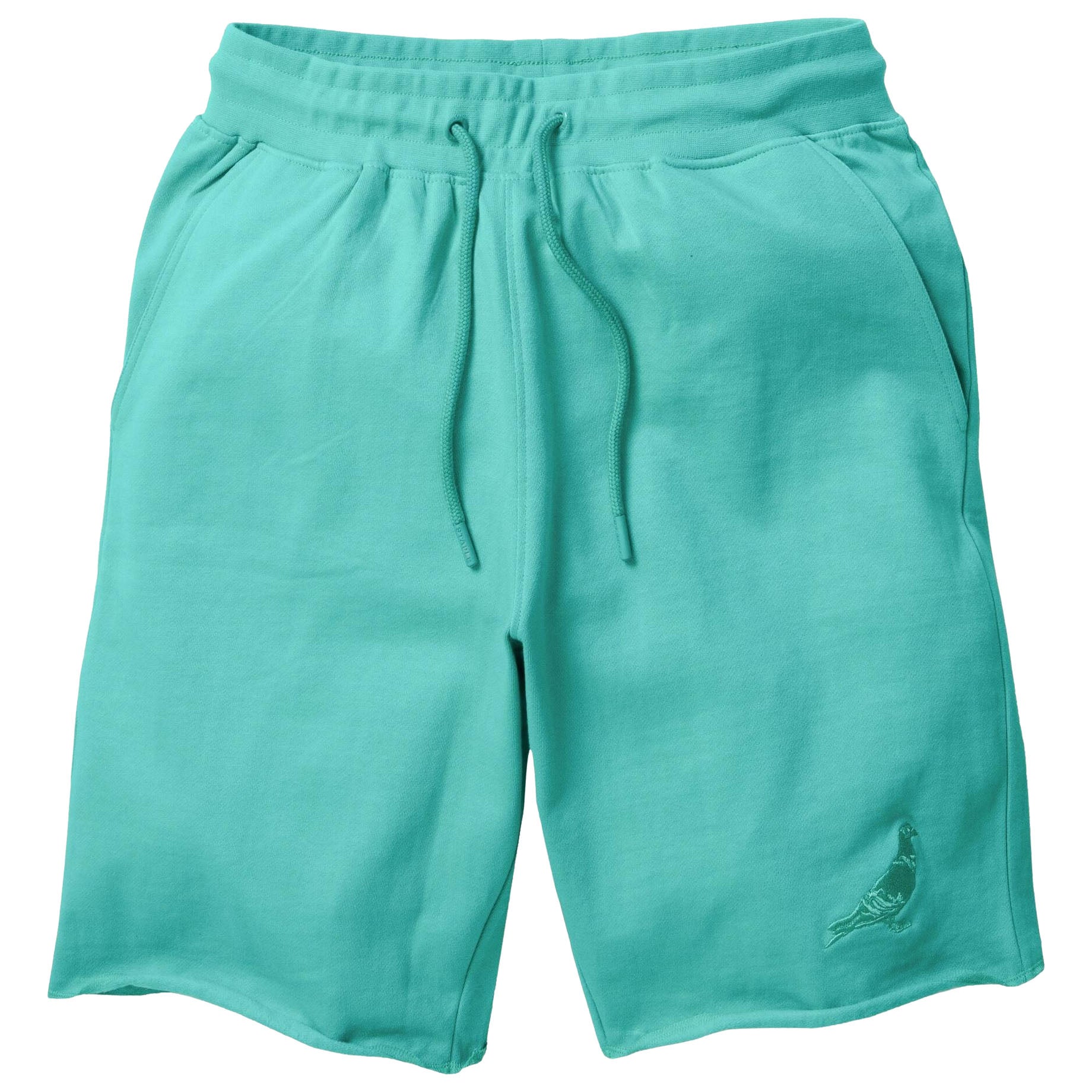 Staple - Garment Wash Pigeon Sweatshort (emerald)