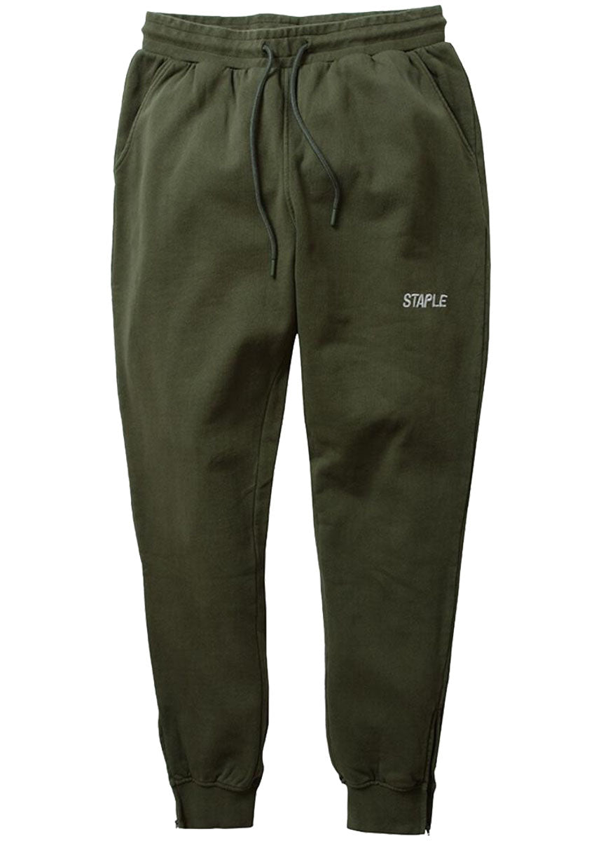 Staple - Mercer Washed Sweatpant (olive)