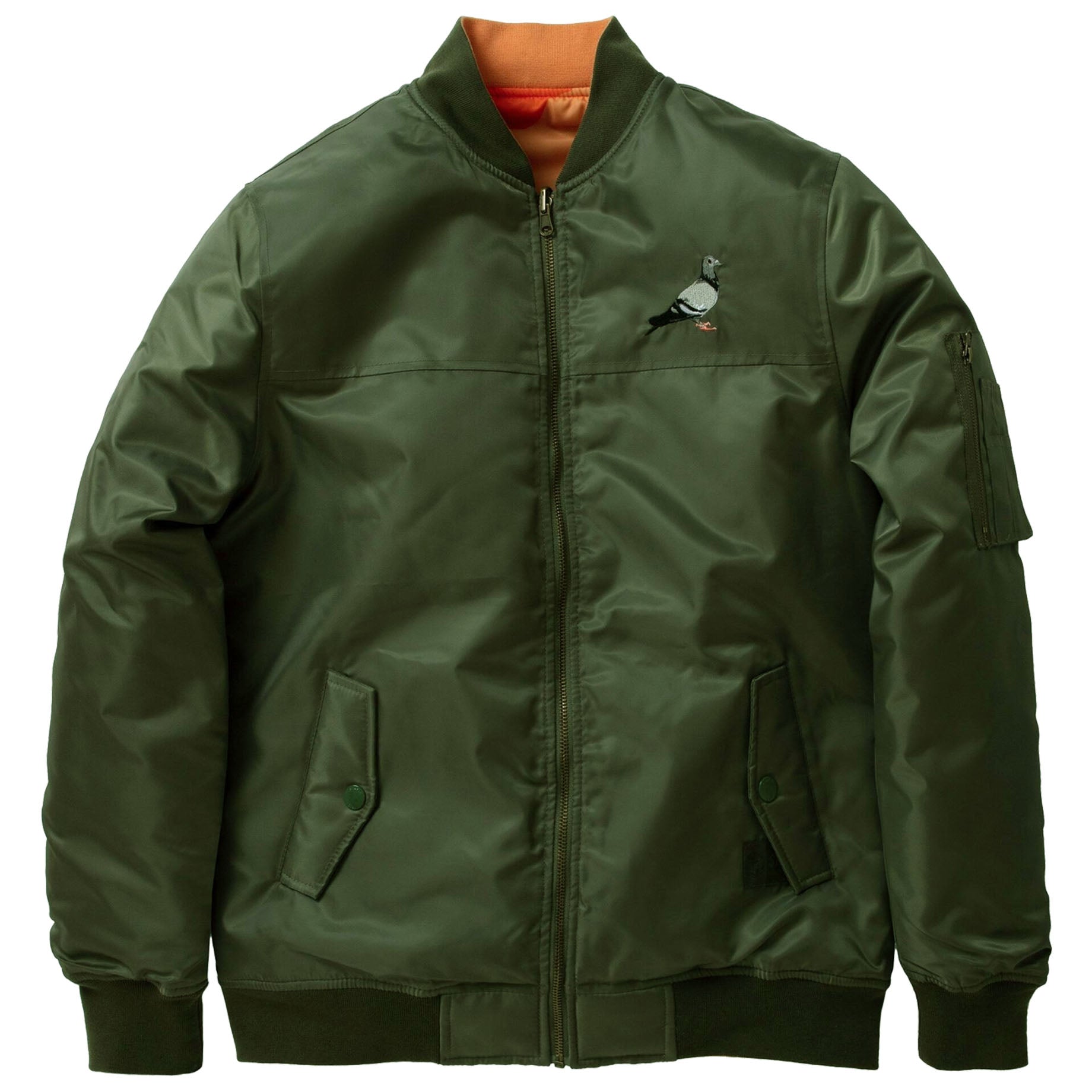 Staple - Reversible Bomber Jacket (olive)
