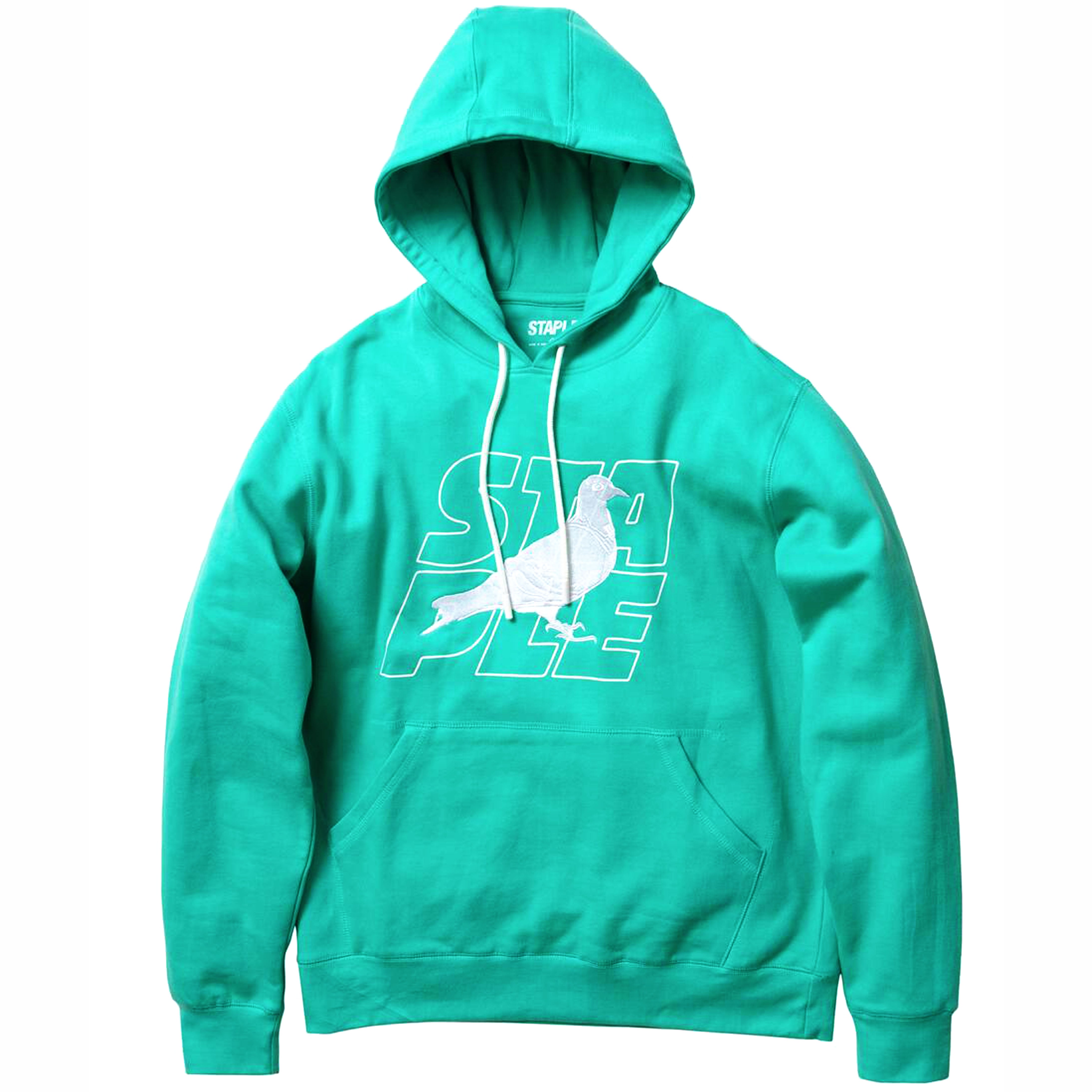 Staple - Stacked Logo Hoodie (teal)