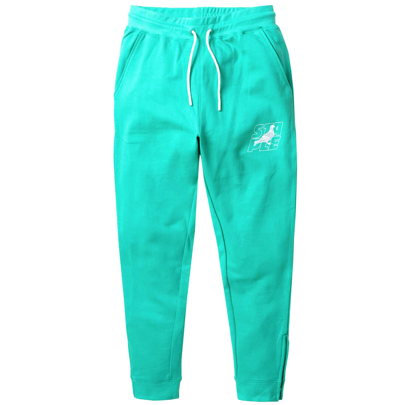 Staple - Stacked Logo Sweatpant (teal)