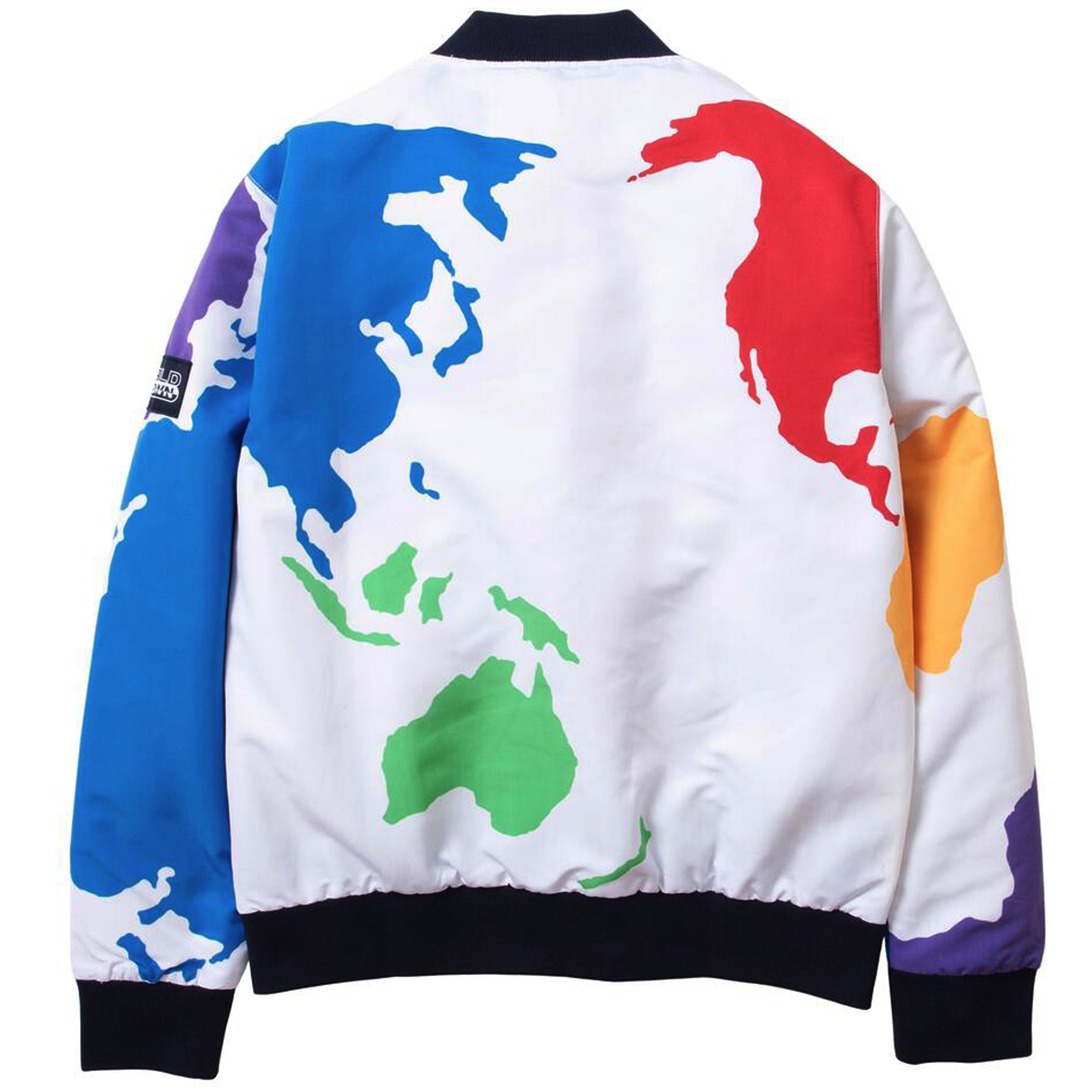 Staple - World Sport Bomber Jacket (white)