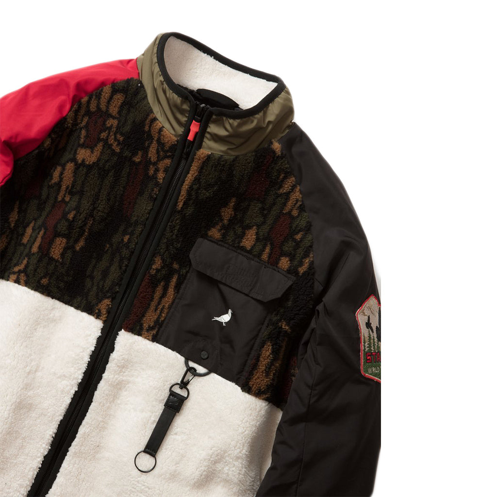 Staple Outdoor Camo Shear Jacket (olive)