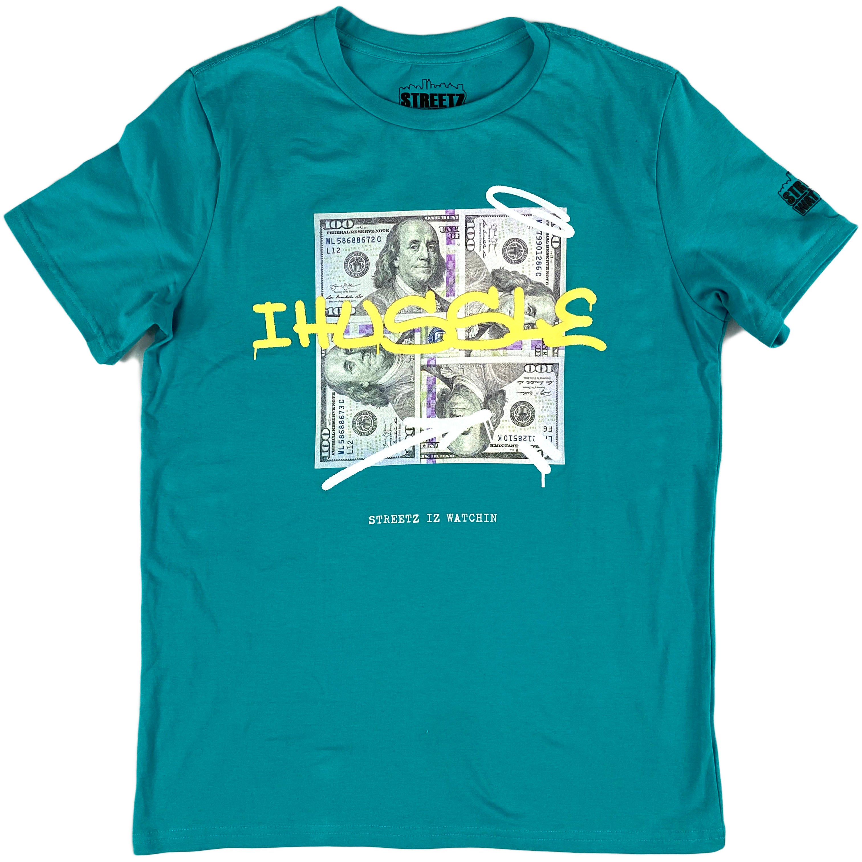 Streetz Iz Watchin - I Hussle (turquoise)