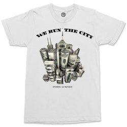 Streetz Iz Watchin - We Run The City Tee (white)