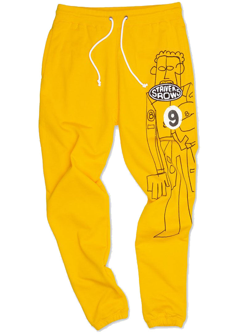 STRIVERS ROW - cabeza sweatpants (YELLOW)