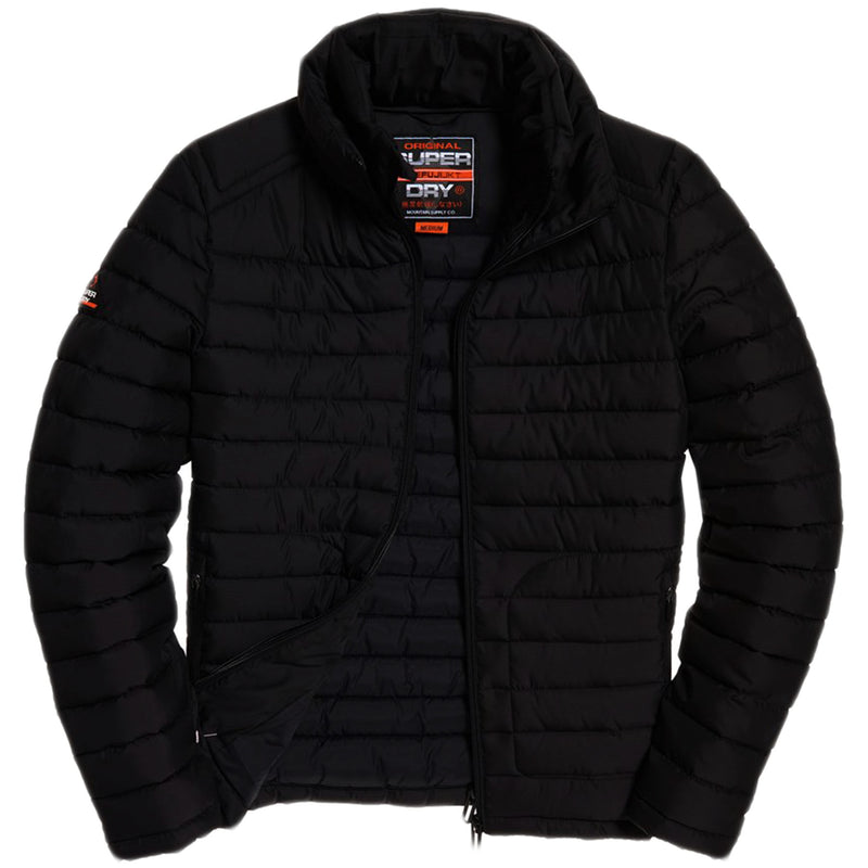 Superdry - Double Zip Fuji (washed black)