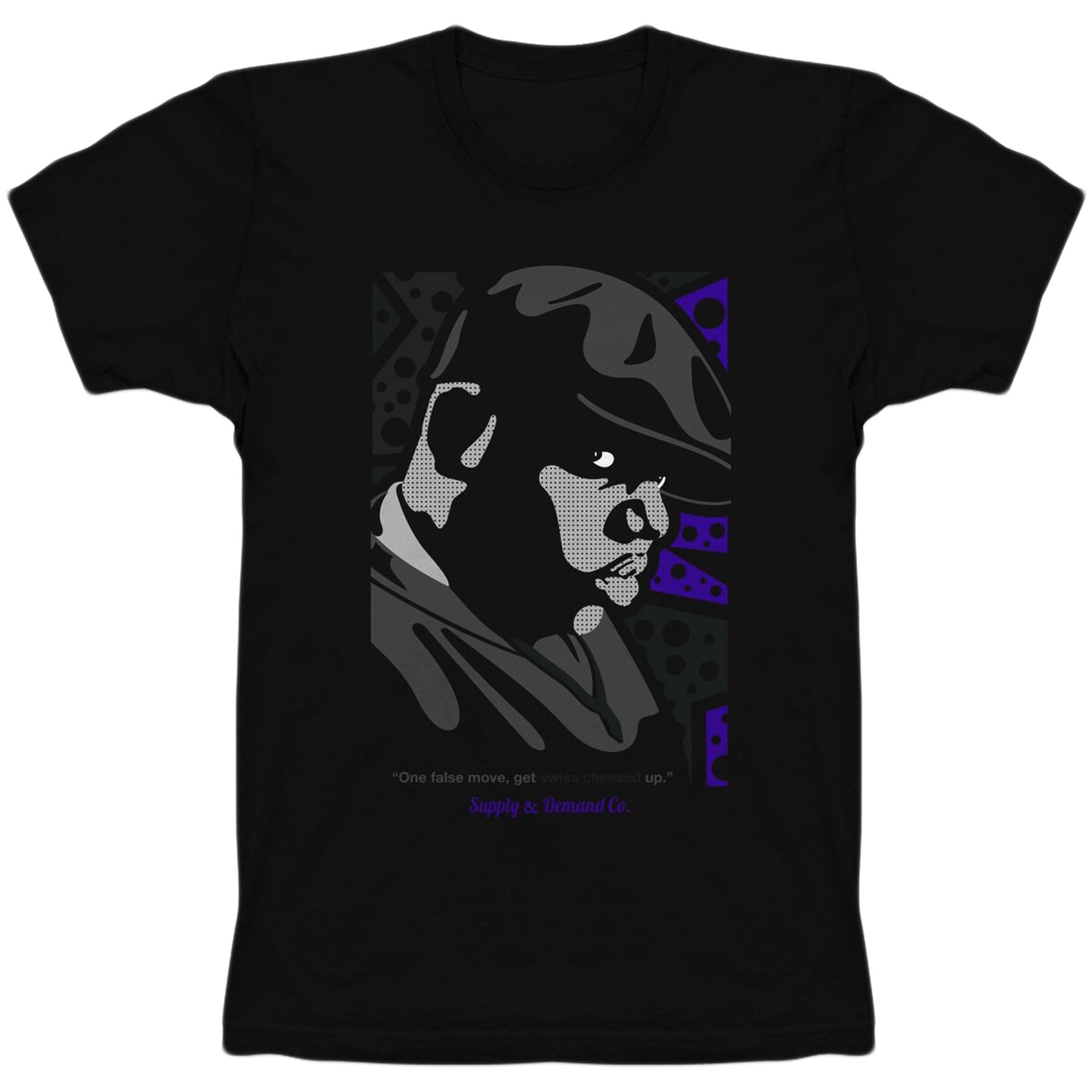 Supply & Demand - Biggie (bigtee) black/purple