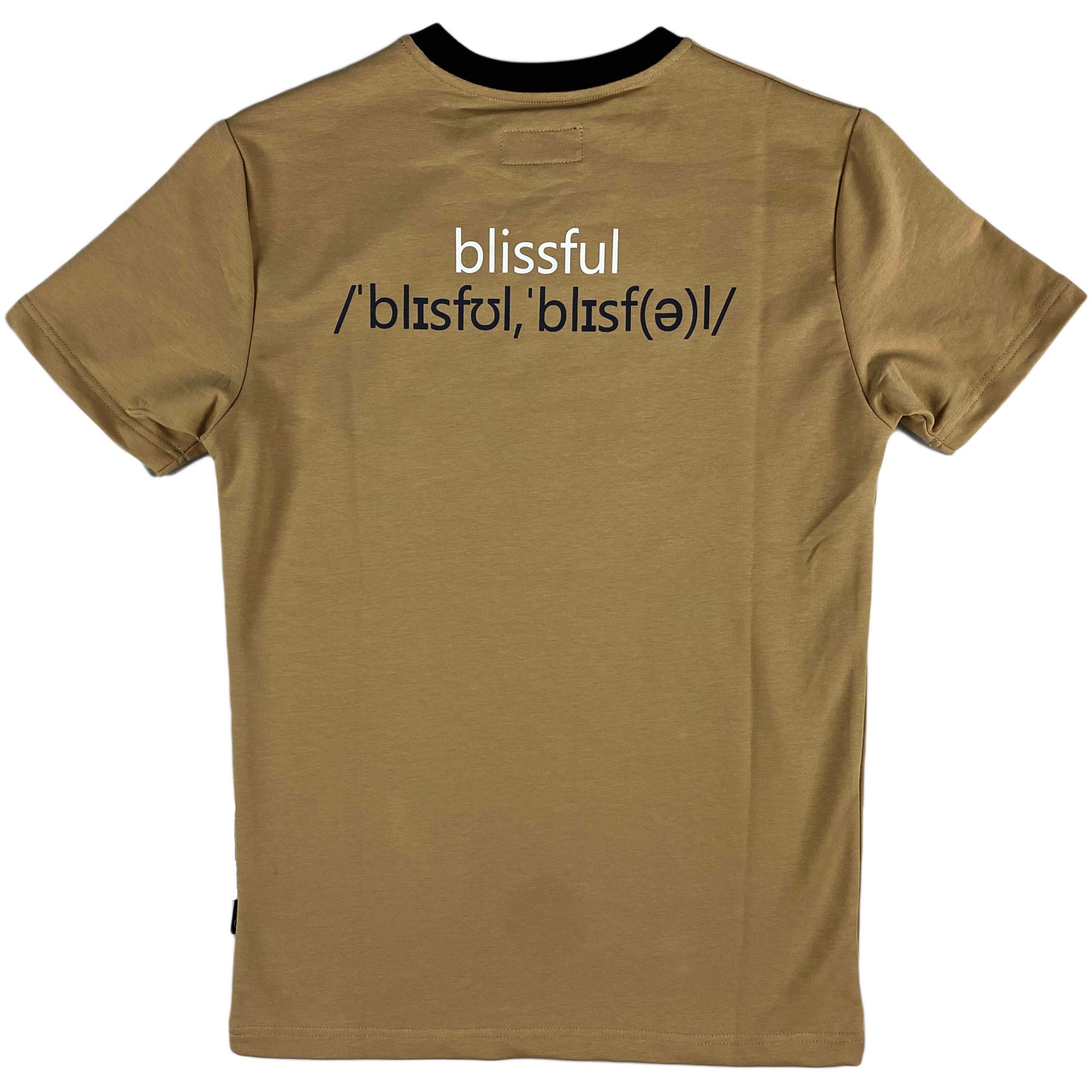 THC (The HIdeout Clothing) - Blissful Plant Based Tee (Beige)