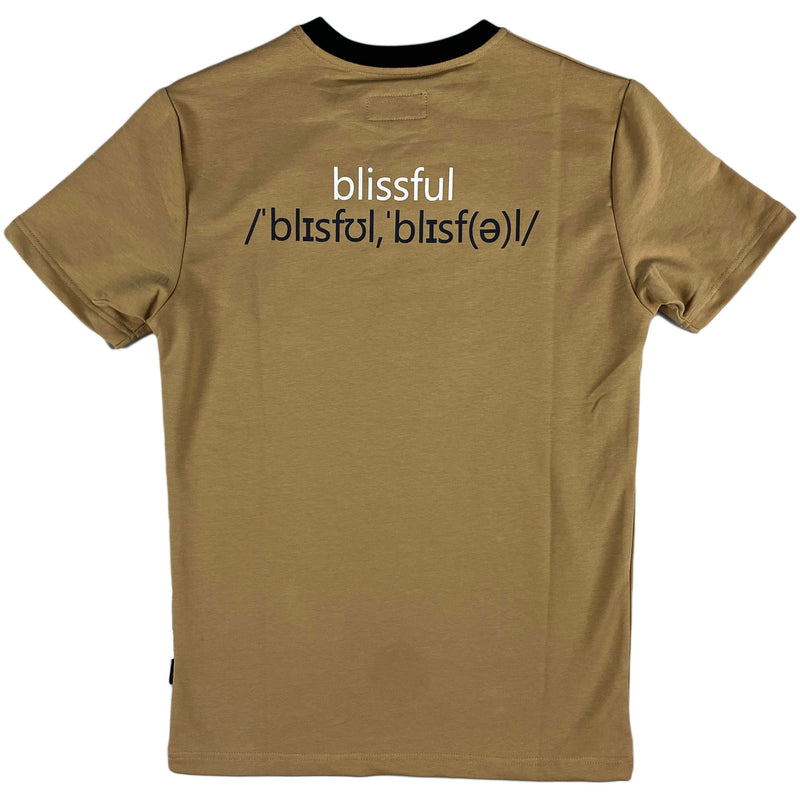 THC (The HIdeout Clothing) - Blissful Plant Based Tee (Beige)