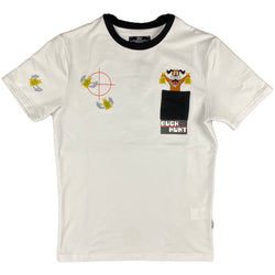 THC (The Hideout Clothing) - Buck Hunt Pocket Tee (White)