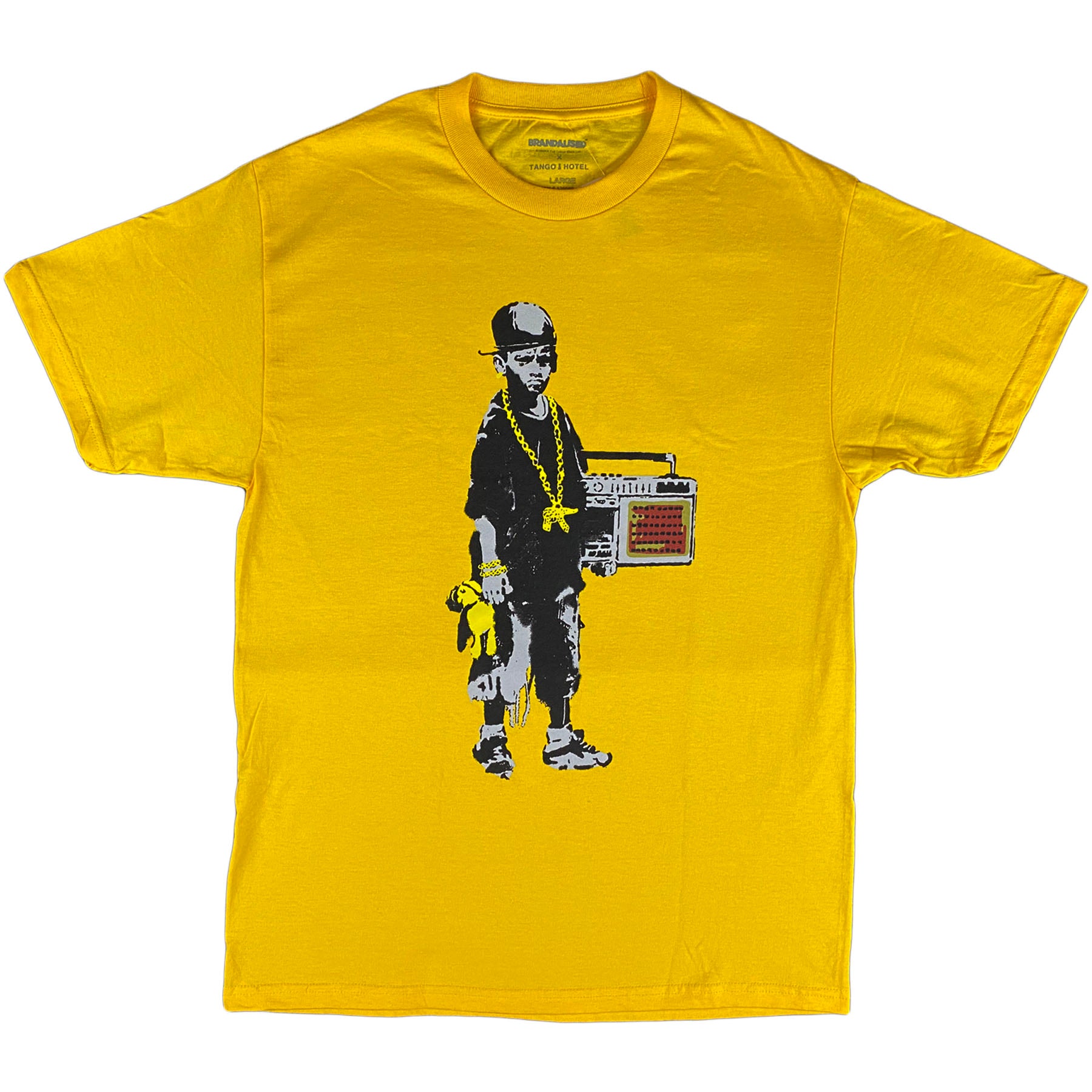 Tango Hotel - Boy With A Teddy T-shirt (yellow)