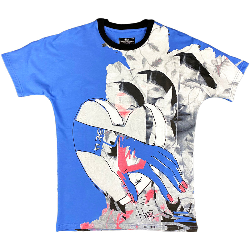 The Hideout Clothing - No Heart Tee (mystical blue)