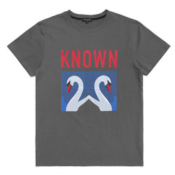 Well Known - The Known Swan Tee (grey flannel)