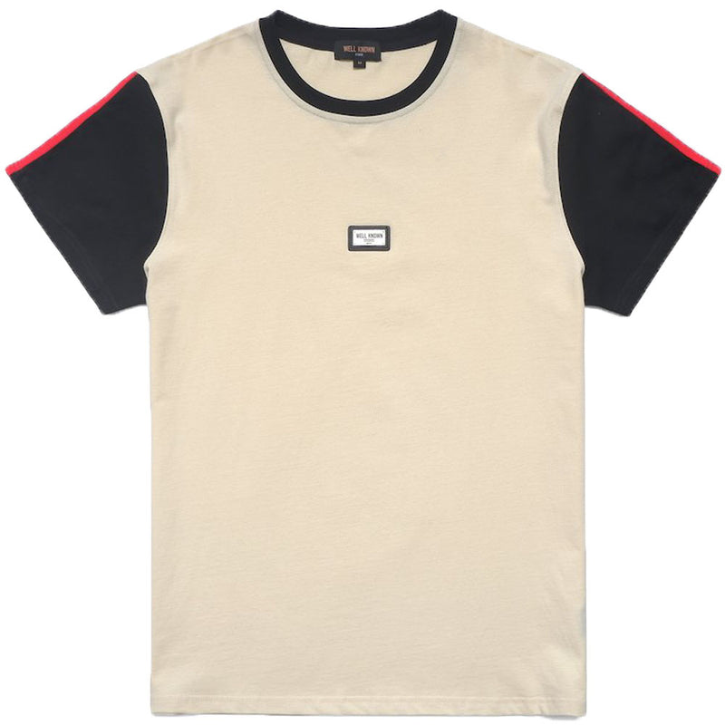 Well Known - The Mulberry Tee (black/cream)
