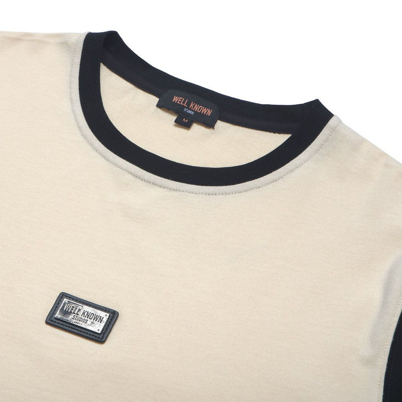 Well Known - The Mulberry Tee (black/cream)