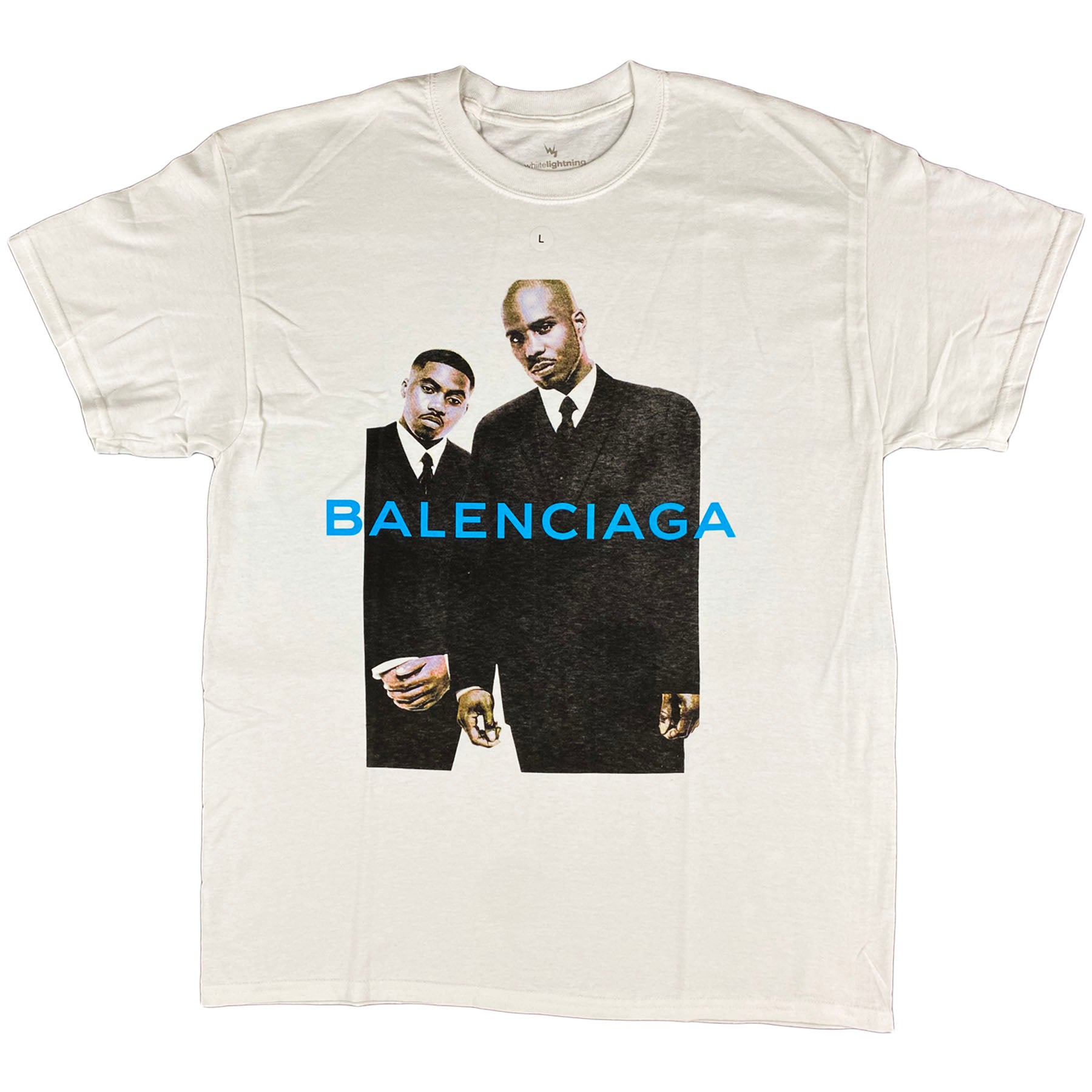 Whitelightning - Bellyciaga Tee (white)