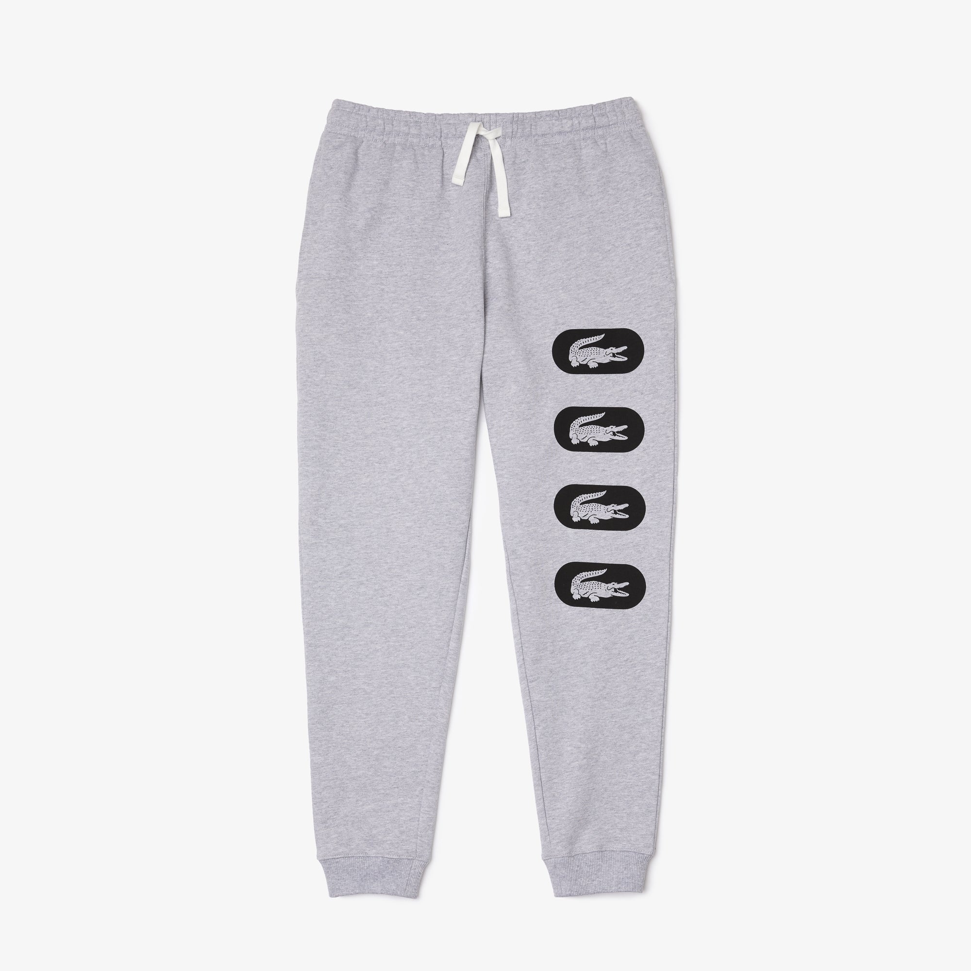 LACOSTE - xh7063 graphic croc on side leg tappered (GREY)