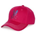 PSYCHO BUNNY - mens hindes baseball cap-001 FUSCHIA