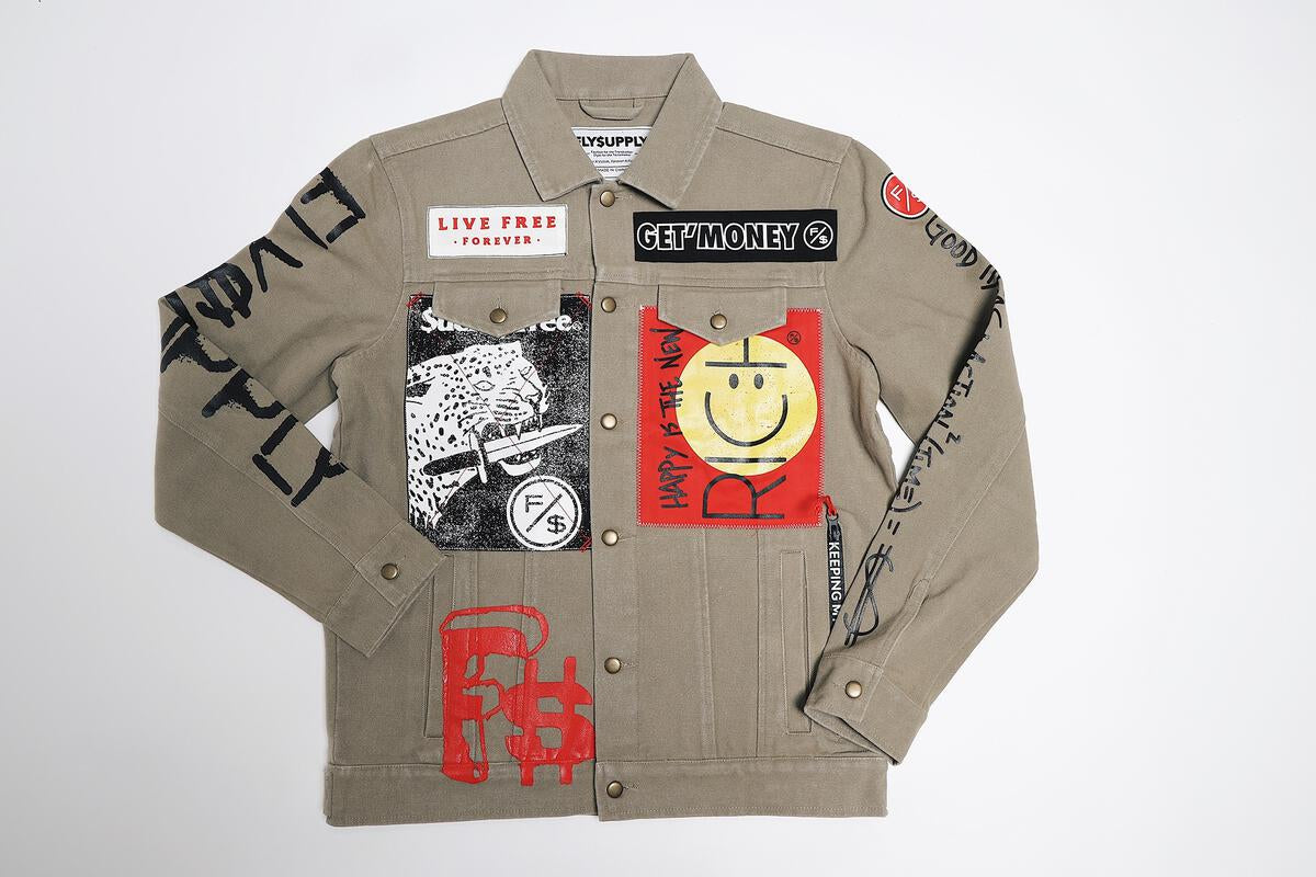 FLY SUPPLY - New Rich Denim Jacket