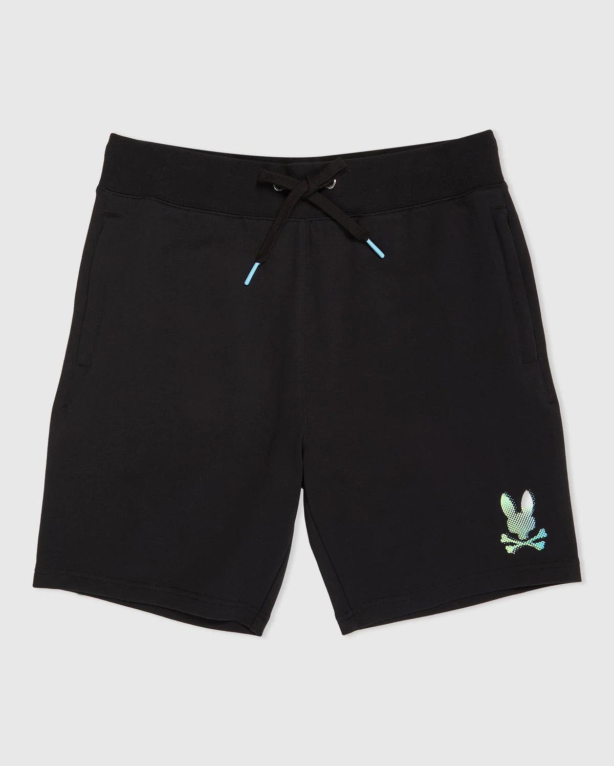 PSYCHO BUNNY - MENS HINDES SWEAT SHORTS -001 BLACK