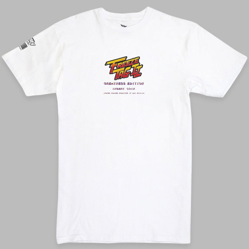 PAPER PLANES - FREEZE TAG TEE - WHITE