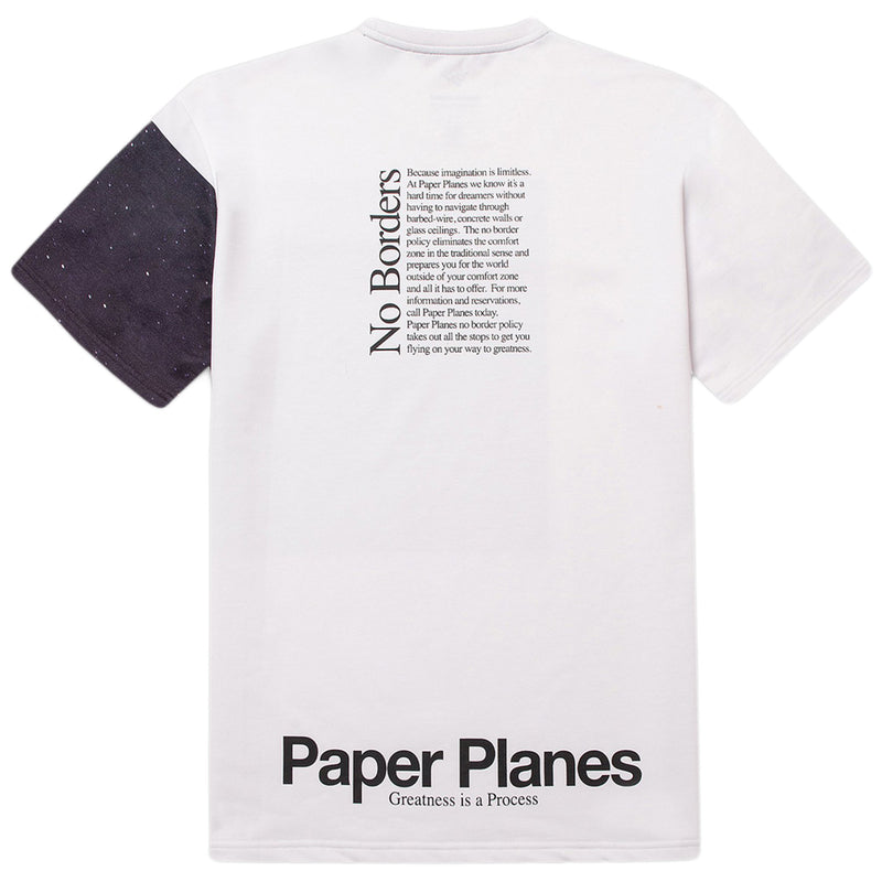 Paper Planes - Universe Awaits French Terry Tee (white)