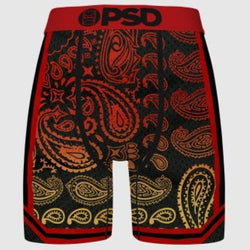 PSD - FIRE PAISLEY - RED