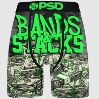 PSD - BANDS & STACKS - GREEN