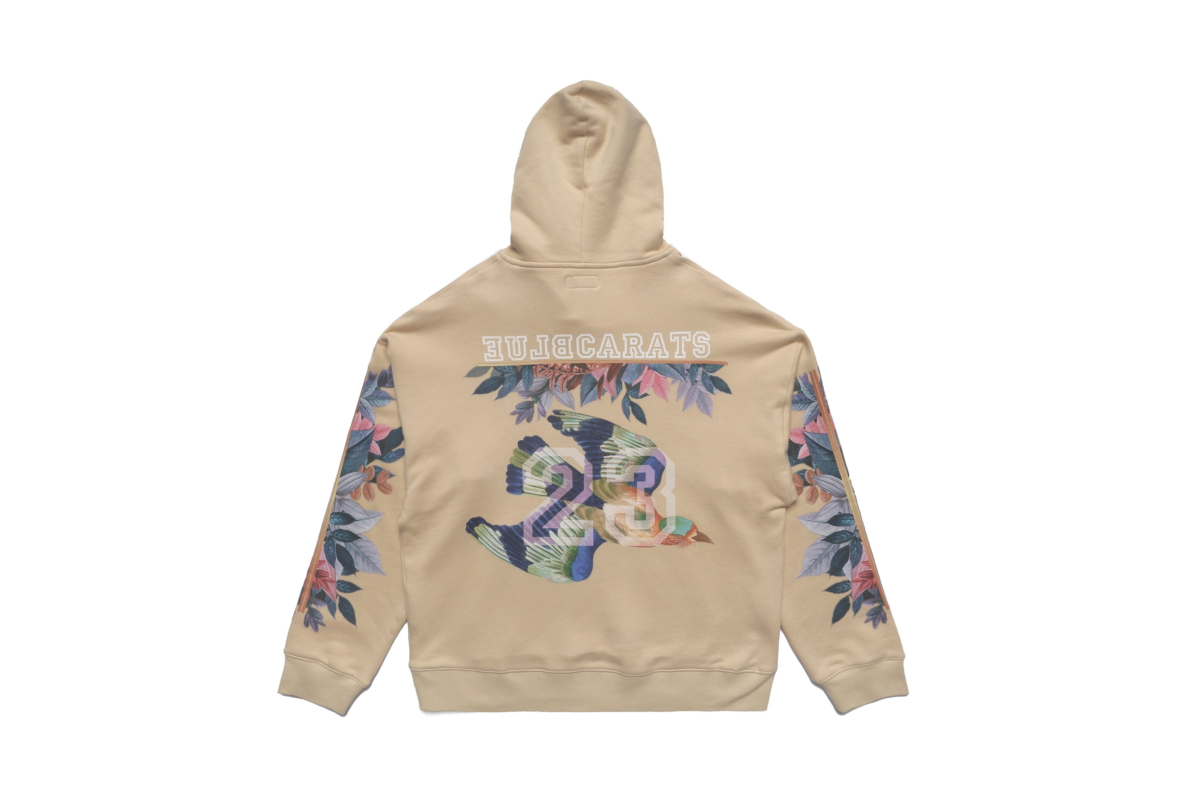 BLUECARATS - the bluebirds hoody (SAND)