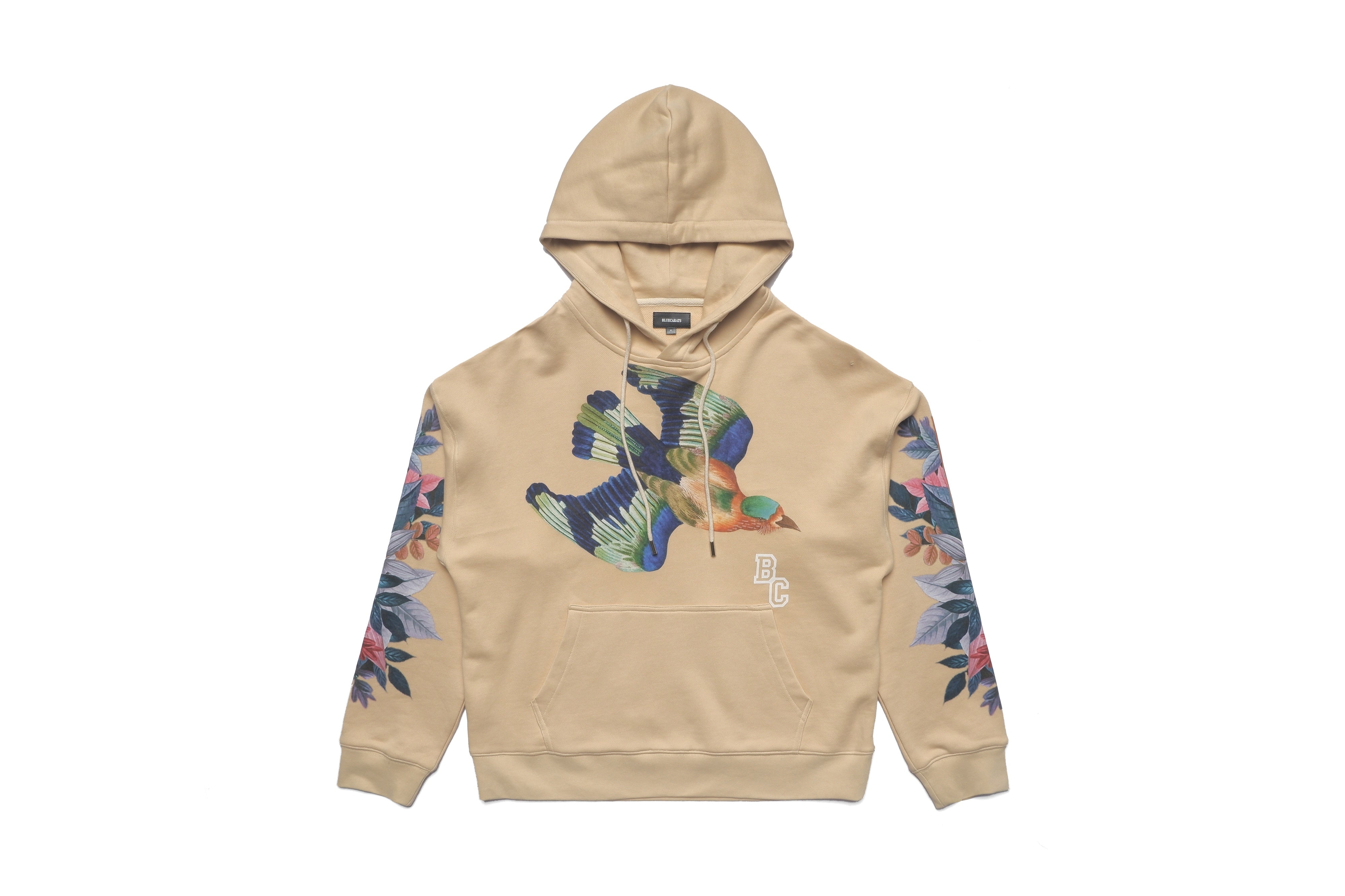 BLUECARATS - the bluebirds hoody (SAND)