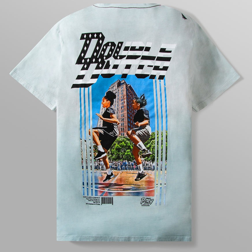 PAPER PLANES - DOUBLE DUTCH CHAMP TEE - SLATE